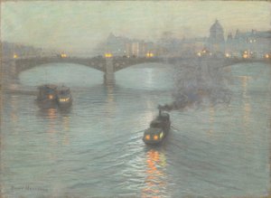 Abend an der Seine von Birge Harrison