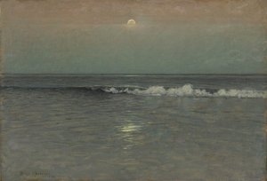 Die Nacht sinkt auf das Meer