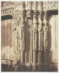 Kathedrale von Chartres, Westfassade; Königliches Portal, Zentrales Joch