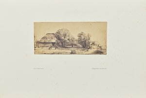 Obstgarten mit Scheune von Bisson Frères