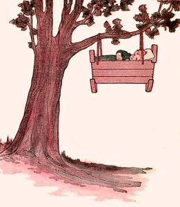 Hush-a-Bye Baby, illustriert von Blanche Fisher Wright