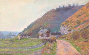 Eine Straße bei Giverny