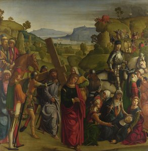 Christus trägt das Kreuz und die ohnmächtige Jungfrau Maria, ca. 1501