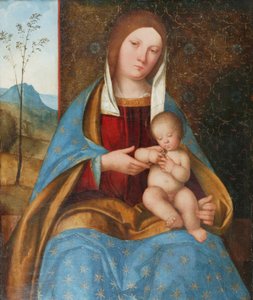 Madonna und Kind von Boccaccio Boccaccino