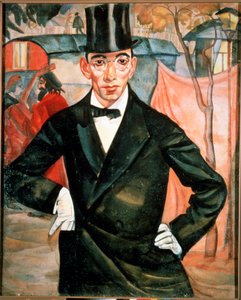 Porträt des Künstlers und Fotografen Miron Sherling von Boris Dmitrievich Grigoriev
