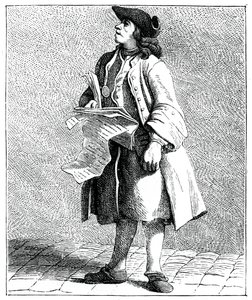 Die Liste der Gewinner in der Lotterie!, 1737-1742 von Bouchardon