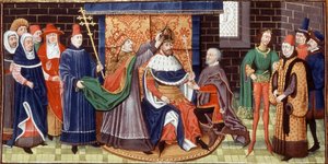 Krönung von Kaiser Karl dem Großen von Brabant School