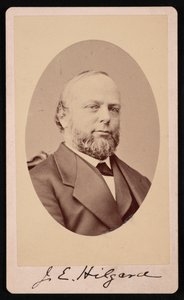 Porträt von Julius Erasmus Hilgard