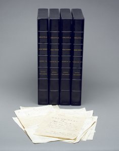 Bram Stokers Originalmanuskript von 