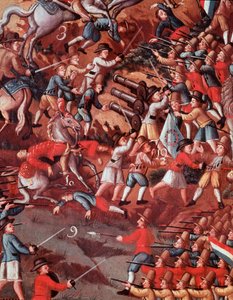 Detail (Ex-Voto, das die Schlacht von Guararapes darstellt)