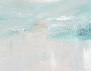 Weicher blauer Horizont