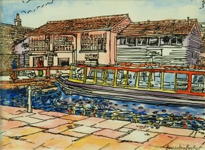 Kanal-Museum, Camden Lock von Brenda Brin Booker