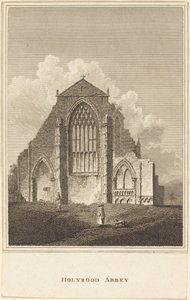 Holyrood Abbey von British 19th Century