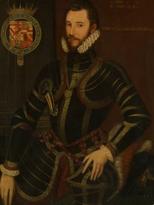 Porträt von Walter Devereux 1539-1576, Erster Earl of Essex, datiert 1572