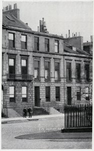17, Heriot Row, Zuhause von Robert Louis Stevenson und seiner Familie in Edinburgh von British Photographer