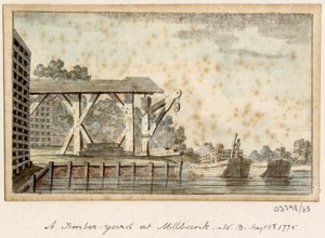 Eine Serie von Skizzen, Ansichten in Großbritannien, dem Kontinent und Amerika 1772-1778 von British School