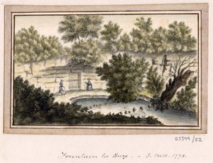 Eine Serie von Skizzen, Ansichten in Großbritannien, dem Kontinent und Amerika 1772-1778 von British School