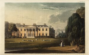 East Cowes Castle, Isle of Wight, der Sitz des Architekten John Nash von British School
