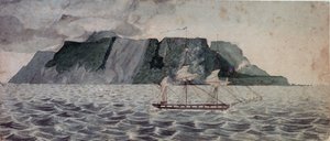 Insel Tristan da Cunha, ca. 1825 von British School