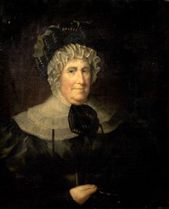 Dame mit einer Rüschenhaube von British School