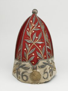 Grenadiermütze eines Offiziers, 65. Regiment zu Fuß, um 1758