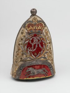 Grenadiermütze eines Offiziers, 65. Regiment zu Fuß, um 1758