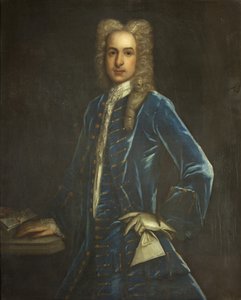 Porträt von Sir John Smyth, 3. Baronet, ca. 1720