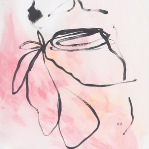 Sanfte Rosa Blüte