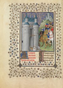 Die schönen Stunden von Jean de France, Herzog von Berry von Brothers Limbourg