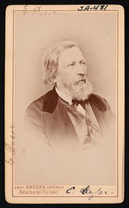 Porträt von Pierre Jean Edouard Desor, vor 1882