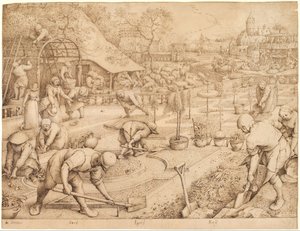 Frühling, 1565 von Bruegel