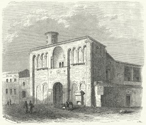 Der Palast von Theoderich dem Großen in Ravenna von Bruno Heinrich Strassberger
