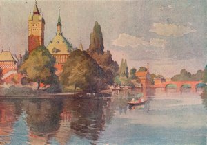Das Shakespeare Memorial Theatre, Stratford On Avon, um 1905