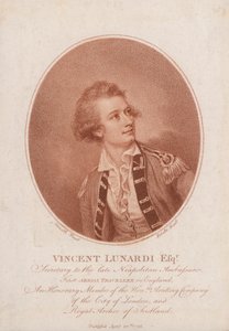Vincenzo Lunardi, italienischer Ballonpionier von Burke Nesmith