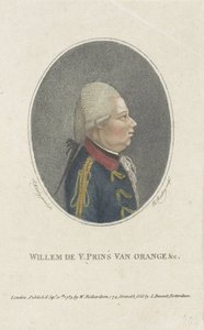 Porträt von Wilhelm V., Prinz von Oranien-Nassau von Burnet Reading