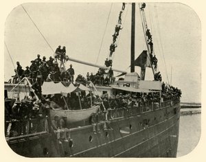 Rio Grande fährt rückwärts aus, Spanisch-Amerikanischer Krieg, 12. Juni 1898, 1899 von Burr McIntosh
