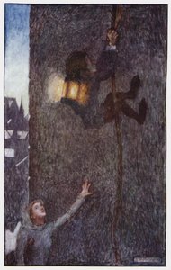 Illustration für The Cloister and The Hearth von Charles Reade von Byam (after) Shaw