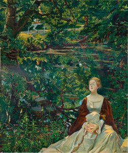 Nach einem Gemälde von Byam Shaw, ca. 1899