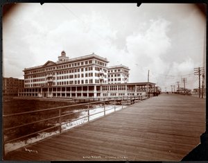 Ansicht des Hotel Rudolf, Atlantic City, New Jersey, 1908
