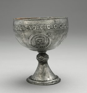 Kelch aus dem Beth Misona Schatz, Konstantinopel oder Syrien, ca. 500-700 von Byzantine Byzantine