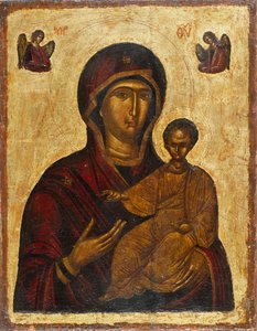 Die Jungfrau Hodegetria, 1500er von Byzantine icon.