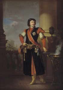 Porträt von Graf Rzewuski, polnischer Botschafter in Dänemark von C.A. Lorentzen