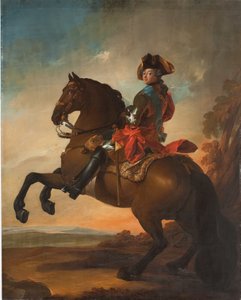 Frederik V zu Pferd