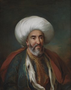 Porträt von Mahmud Agas, Botschafter von Tripolis von C.G. Pilo