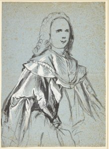 Studie zu einem Porträt, vermutlich von A. G. Moltke