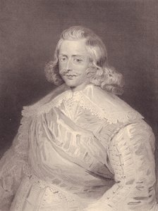 Porträt des spanischen Kardinals und Generals Ferdinand von Habsburg (1609-1641) (Stich) von J.B. and Brown J. Rowbotham