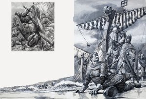 Entscheidende Schlachten: William fällt bei Hastings von C.L. Doughty