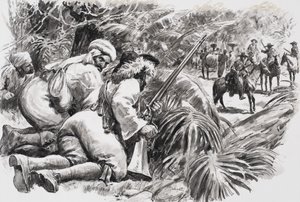 Bewaffnete im Dschungel von C.L. Doughty