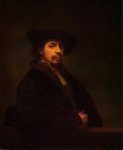 Kopie von Rembrandts Selbstporträt, 1926 von CM Berwick
