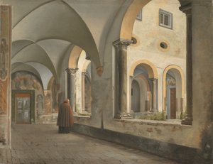 Die Kreuzgänge des Franziskanerklosters Santa Maria in Aracoeli in Rom